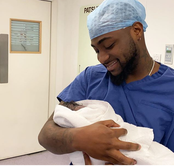 Davido and chioma welcome a baby boy