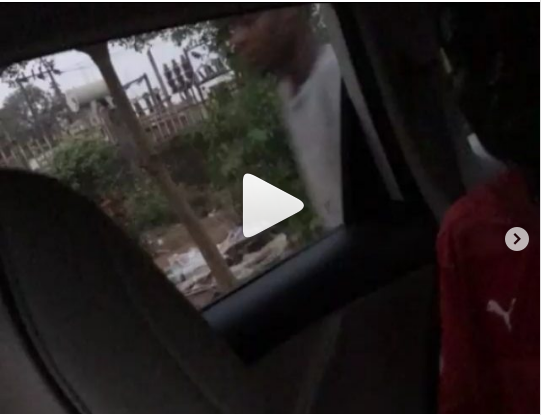 Fake beggar video