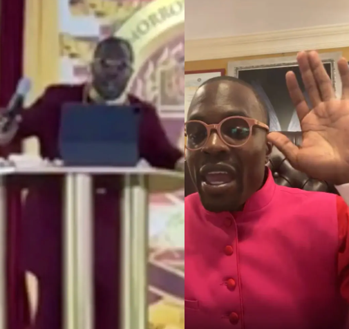 Bishop Lamor Miller-Whitehead and the church rubbery